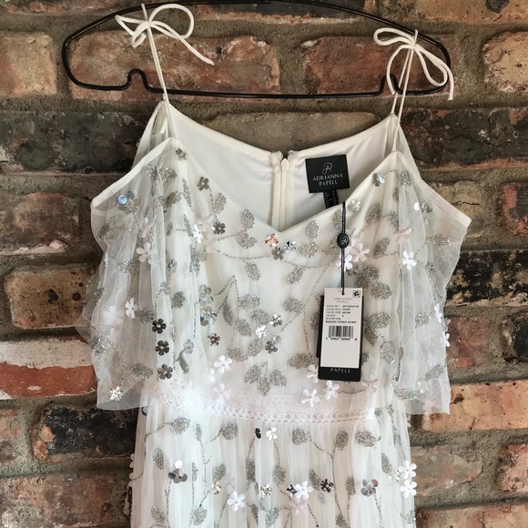 🆕NWT RARE BHLDN Faye Beaded Dress - Picture 12 of 16